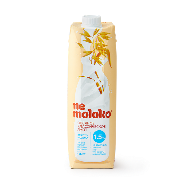НАПИТОК ОВСЯНЫЙ КЛАССИ. NEMOLOKO 1Л