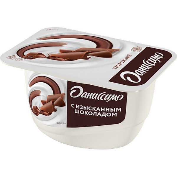 ТВОРОЖОК 6.7% БРАВО ШОК.ДАНИССИМО 130Г