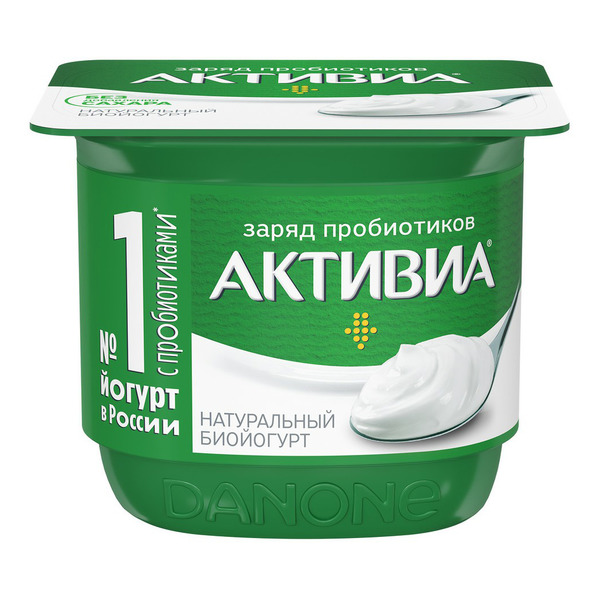 БИОЙОГУРТ ОБОГАЩ.3,5% АКТИВИА 130Г