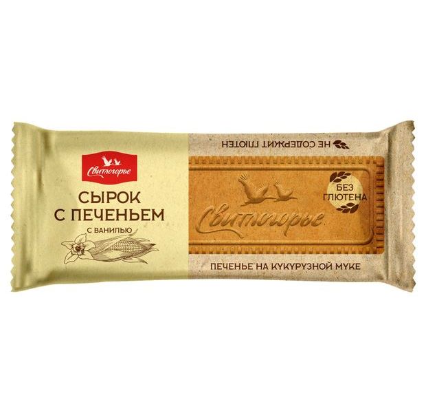 СЫРОК ТВОРОЖЕН.ВАНИЛЬ.ПЕЧЕНЬЕ 50ГР