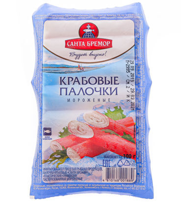 ПАЛОЧКИ КРАБОВЫЕ КЛАССИЧ.БРЕМОР 200Г