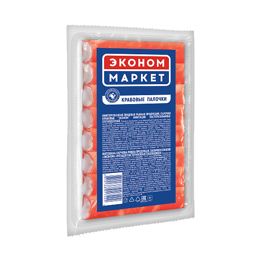 ПАЛОЧКИ КРАБОВЫЕ ЭКОНОМ.100Г