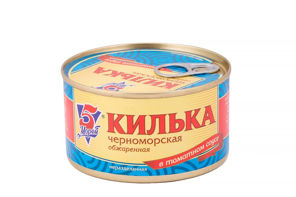 5 МОРЕЙ КИЛЬКА ОБЖ. Т/С 240Г