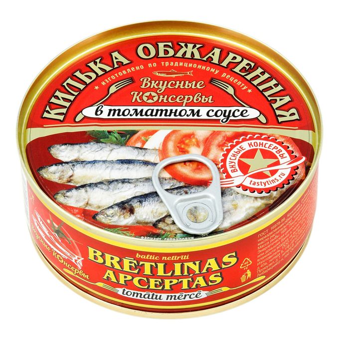 КИЛЬКА В Т/С ВКУСНЫЕ КОНСЕРВЫ 240Г