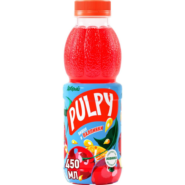 НАПИТОК PULPY ВИШНЯ 10% 450МЛ