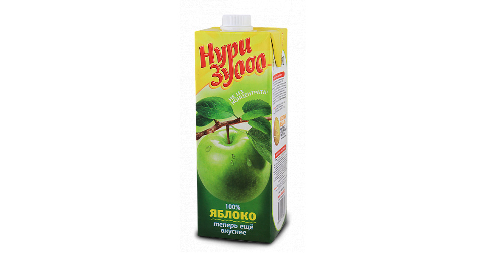 НЕКТАР ЯБЛОКО НУРИ ЗУЛОЛ 1Л