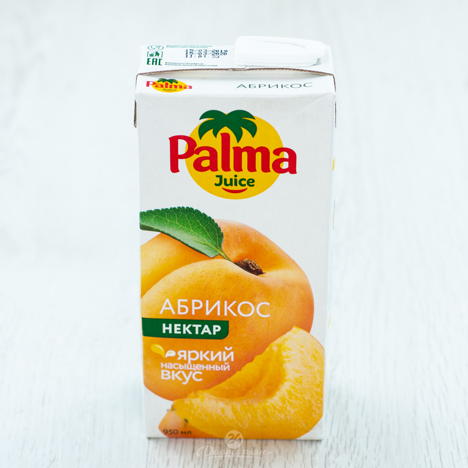 НАПИТОК АБРИКОС PALMA 1Л