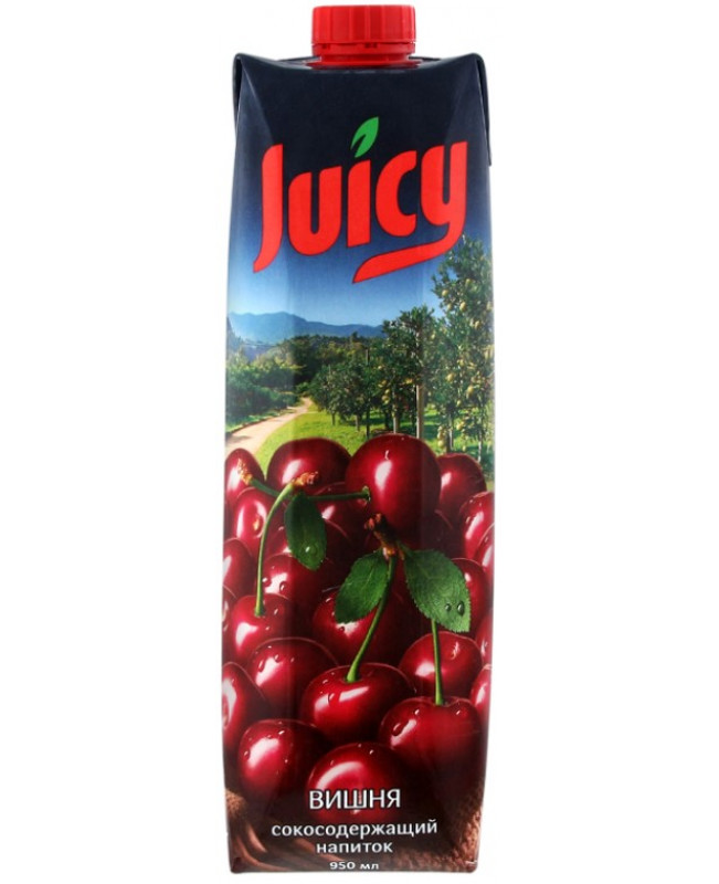 НЕКТАР ВИШНЯ JUICY 1Л