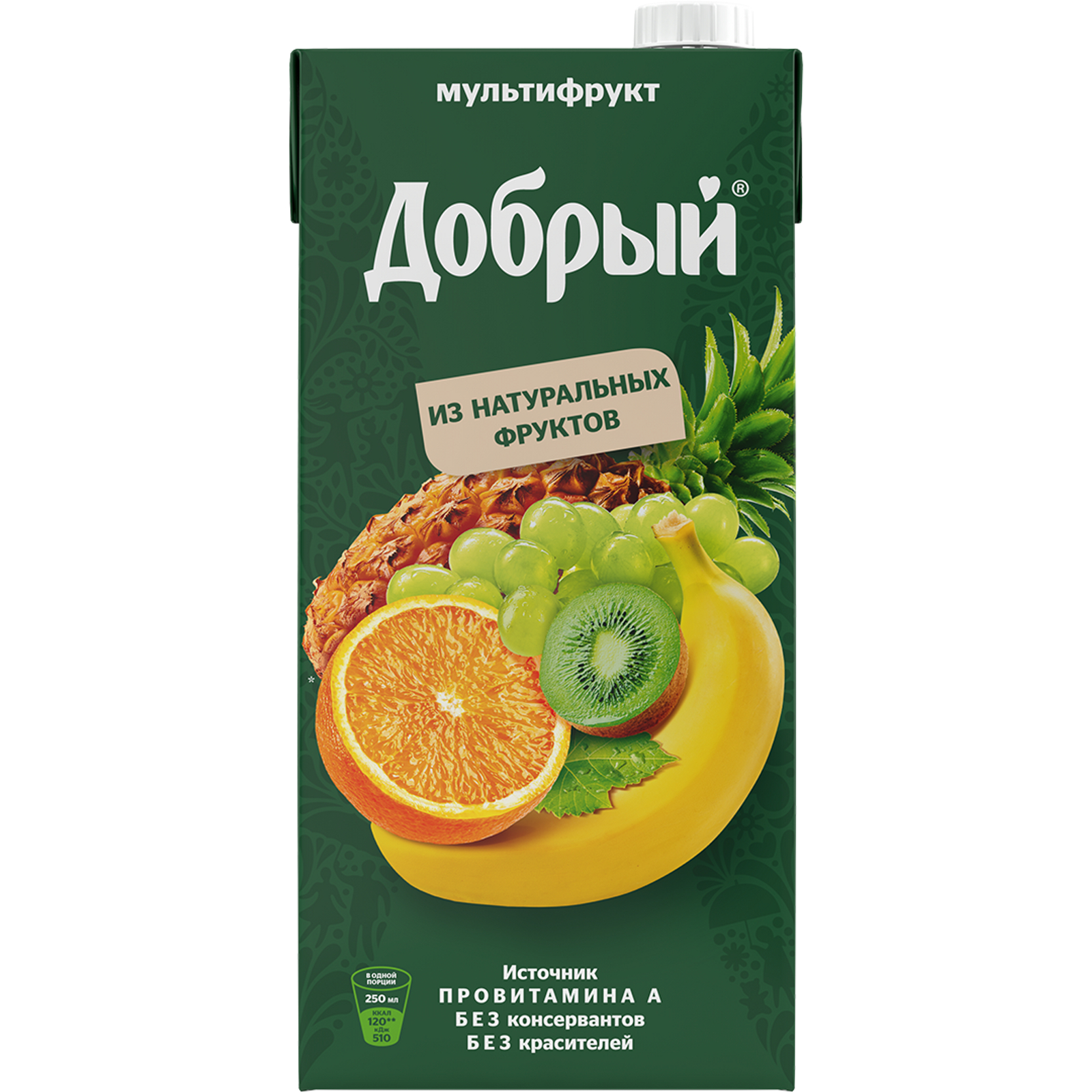НЕКТАР ДОБРЫЙ МУЛЬТИФРУКТ.50% 2Л