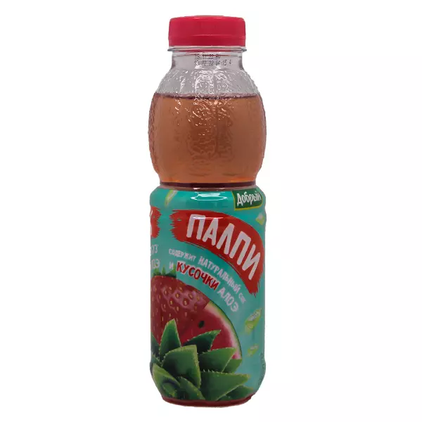 НАПИТОК КЛУБНИКА И АРБУЗ PULPY ПЭТ 0.45Л