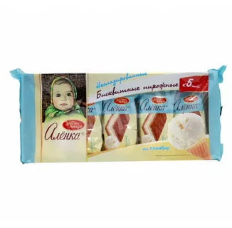 БИСКВИТ АЛЕНКА ВКУС ПЛОМБИРА 175ГР