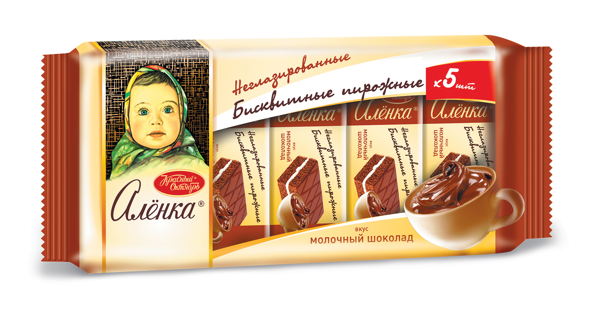 БИСКВИТ АЛЕНКА ВКУС МОЛОЧ.ШОК.175ГР
