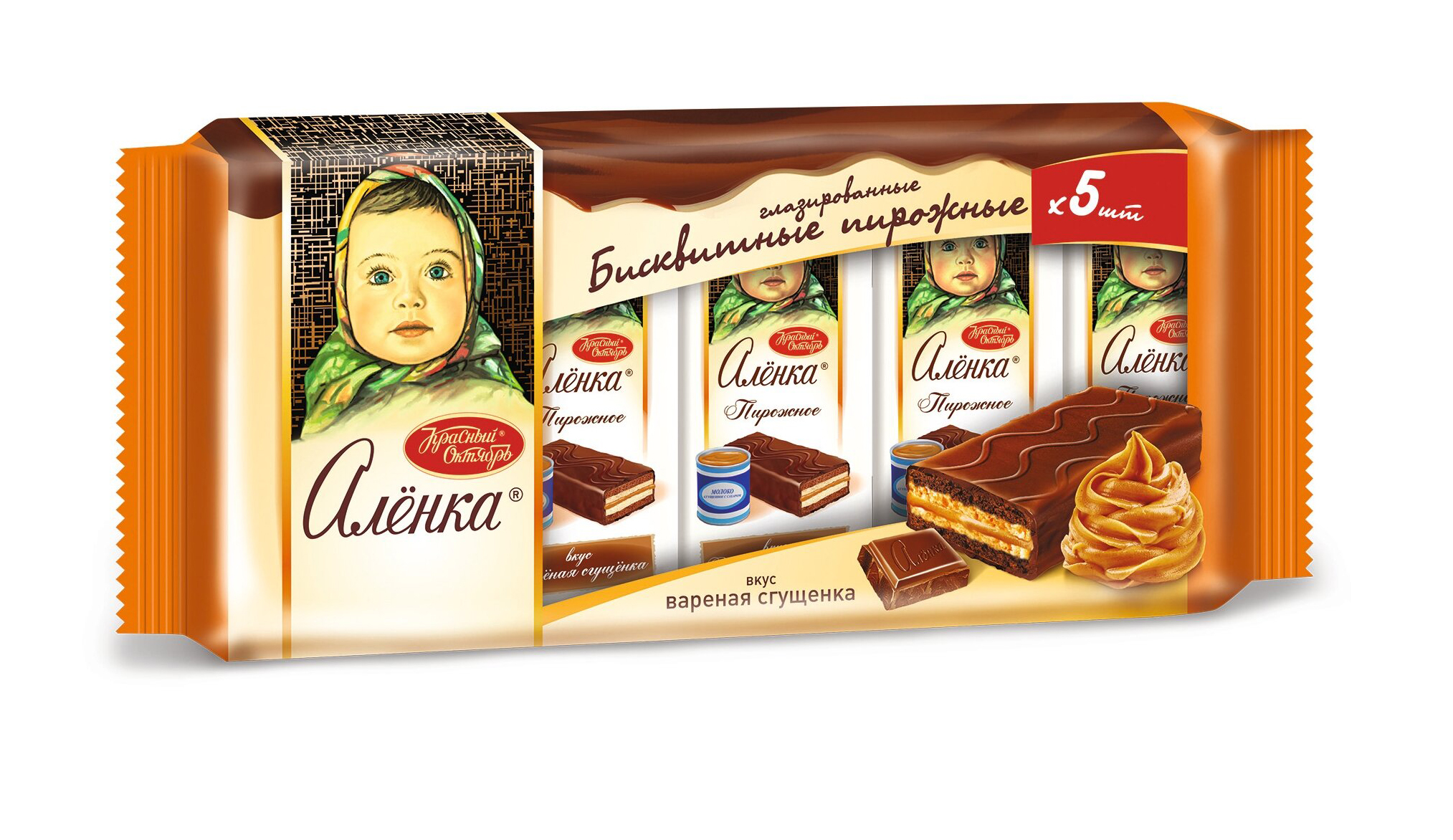 БИСКВИТ АЛЕНКА ВКУС ВАРЁН.СГУЩ.200ГР
