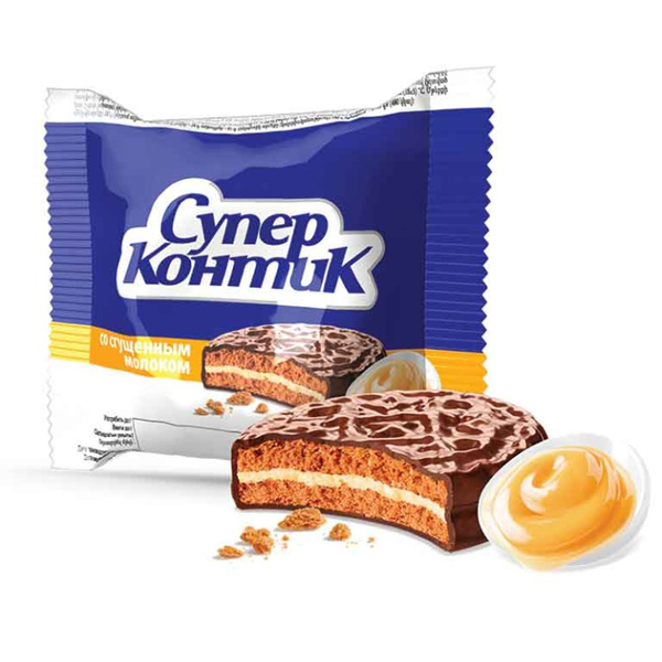 ПЕЧЕНЬЕ-СЭНД.СУПЕР-КОНТИК СГУЩ-МОЛ 50Г