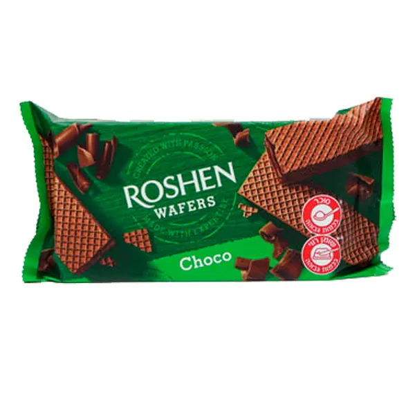 ВАФЛИ ШОКОЛАДНЫЕ ROSHEN 216Г