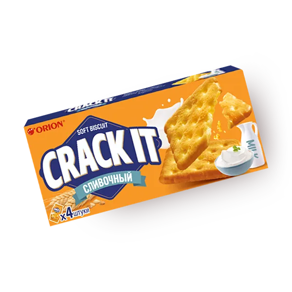 ПЕЧЕНЬЕ ЗАТЯЖН.СЛИВ.ORION CRACK IT 80Г