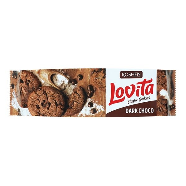 ПЕЧЕНЬЕ LOVITA КАКАО И ГЛАЗ.ROSHEN 150г