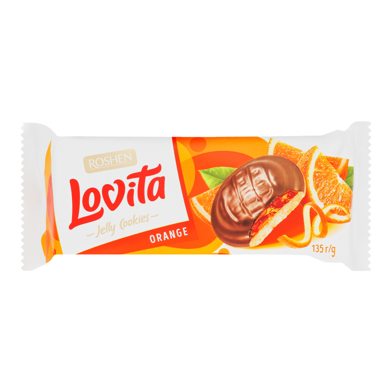 ПЕЧЕНЬЕ LOVITA С НАЧ.АПЕЛЬС.ROSHEN 135г
