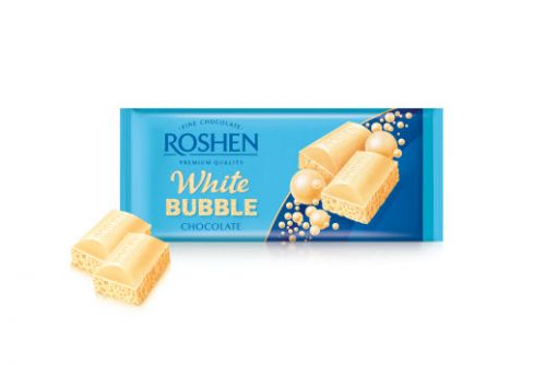 ШОКОЛАД БЕЛЫЙ ПОРИСТЫЙ ROSHEN 80Г