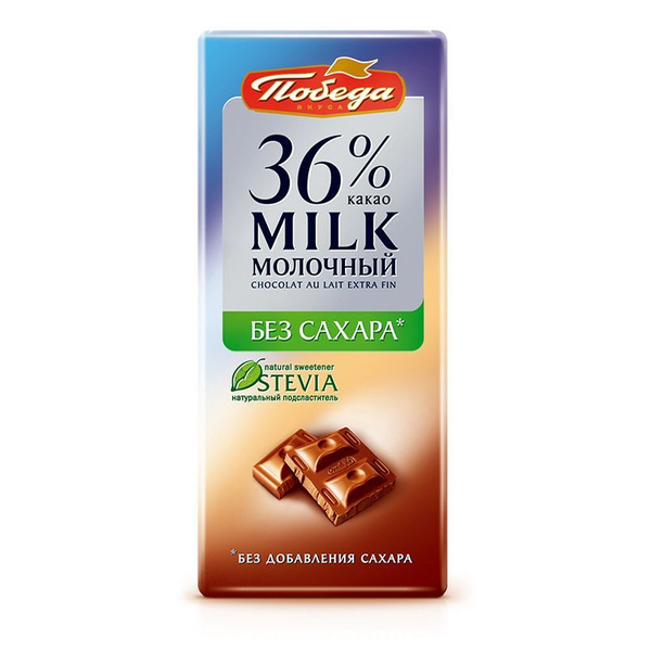 ШОК.МОЛОЧ БЕЗ САХАРА 36% CHARGED 100Г