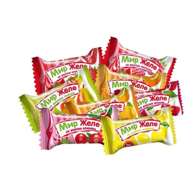 КОНФ.ЖЕЛЕ МИР ЖЕЛЕ МИКС 1КГ \ ВЕС