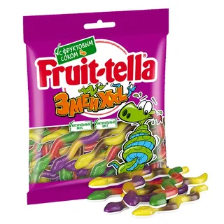 МАРМЕЛАД FRUITTELLA ЗМЕИ 70Г
