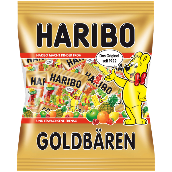 МАРМЕЛАД ЗОЛОТОЙ МЕДВЕДЬ HARIBO 160Г