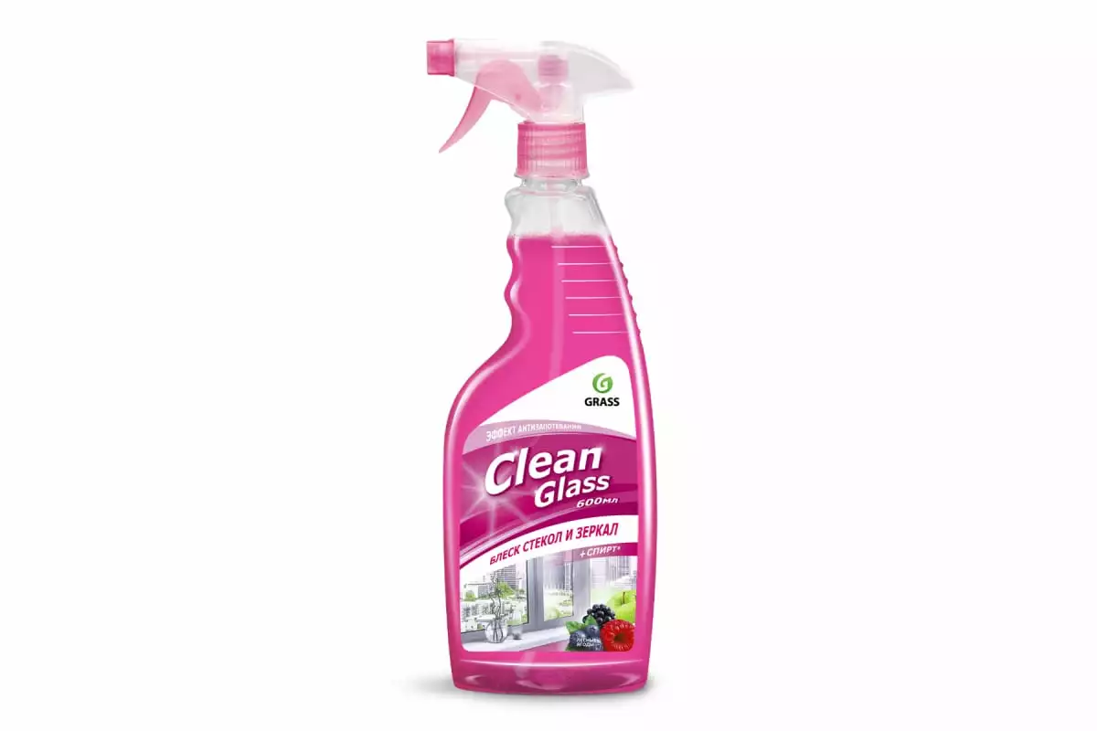СР.ЧИС.СТЕК.CLEAN GLASS ГОЛУБ.ЛАГ.600МЛ