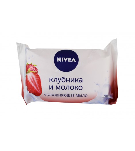 МЫЛО УВЛАЖНЯЮЩЕЕ КЛУБ.И МОЛОКО NV 90ГР