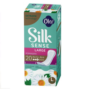 ПРОКЛАДКИ РОМАШКА SILK SENSE LARGE 20ШТ
