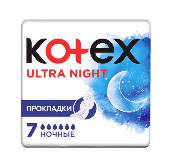КОТЕКС УЛЬТРА НОЧЬ 7ШТ