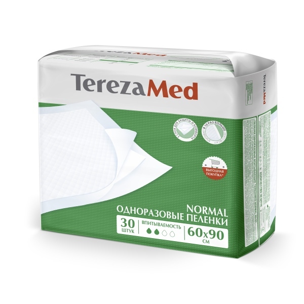 ПЕЛЕНКИ ОДНОР.TEREZAMED NORMAL 60X90 30ШТ