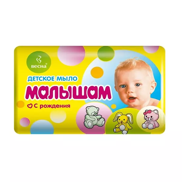МЫЛО ТУАЛЕТНОЕ ТВЕРДОЕ КЛАС МАЛЫШАМ 90Г