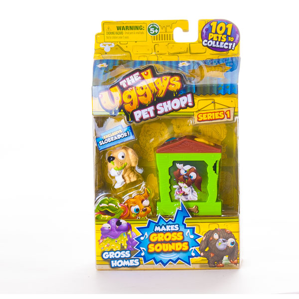 UGGLY PET SHOP ДОМИК+ФИГУР АСС
