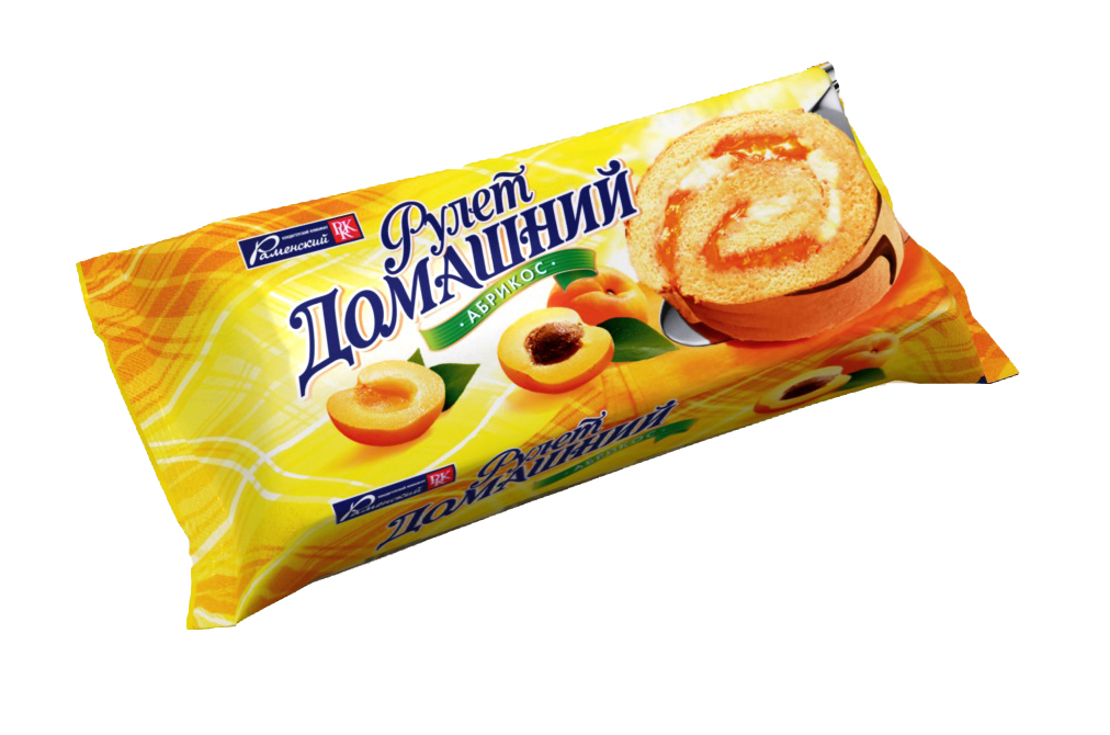 РУЛЕТ ДОМАШНИЙ АБРИКОС 150Г