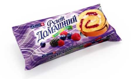 РУЛЕТ ДОМАШНИЙ ЛЕС.ЯГОДА 150Г