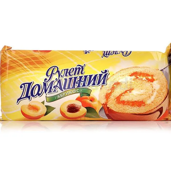 РУЛЕТИКИ ДОМАШНИЕ АБРИКОС 150Г