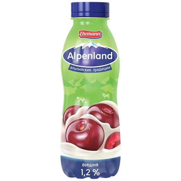 ЙОГ.ПИТ.ВИШНЯ 1,2% ALPENLAND 420Г
