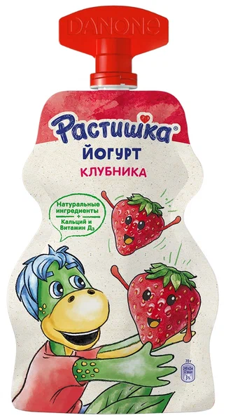 ЙОГУРТ 2.6% КЛУБНИКА РАСТИШКА 70Г