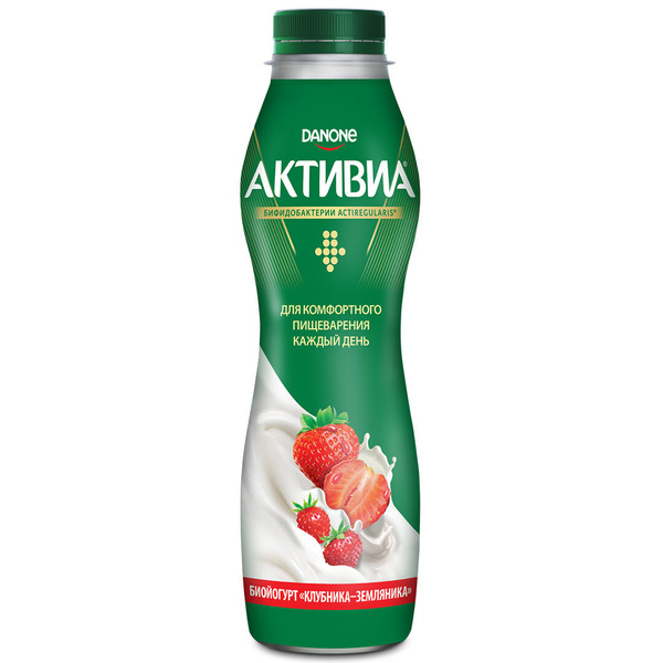 ЙОГУРТ 2.0% ПИТ.КЛУБ-ЗЕМЛ.АКТИВИА 650Г