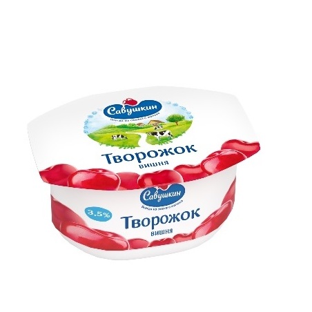 ТВОРОЖНАЯ ДЕСЕРТНАЯ ВИШНЯ 3.5 % 120Г