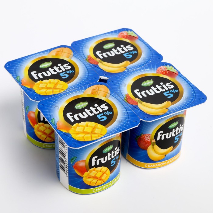 ЙОГУРТ ДЫНЯ-КЛУБНИКА FRUTTIS 5% 115ГР