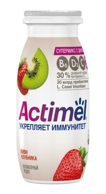АКТИМЕЛЬ КИВИ КЛУБНИКА С ЦИНКОМ 1,5% 95Г