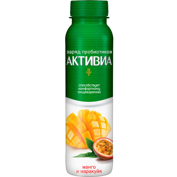 ЙОГУРТ ПИТ.МАНГО МАРАКУЙЯ АКТИВИА 260Г